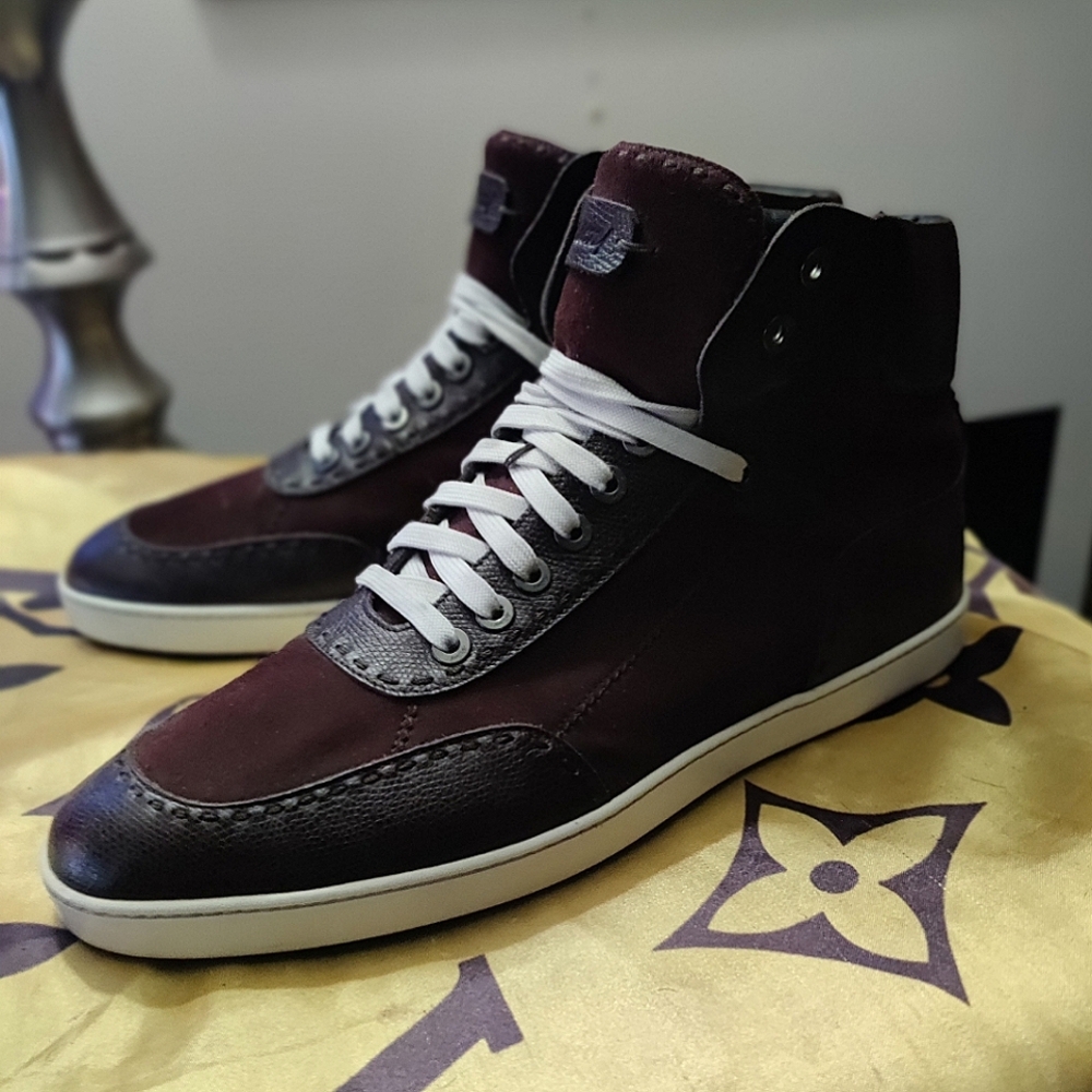 HOST PICK*brioni hightop sneakers *HOST PICK